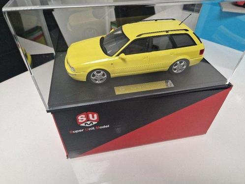 LS / Sums 1:18 - Voiture miniature - Audi RS2 - 1994 - Geel, Hobby en Vrije tijd, Modelauto's | 1:5 tot 1:12