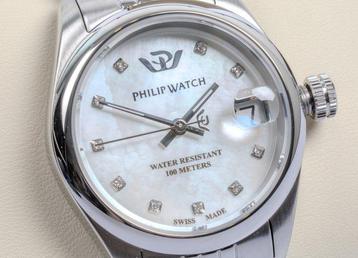 Philip Watch - Caribe Urban - Date - Diamonds & Mother of