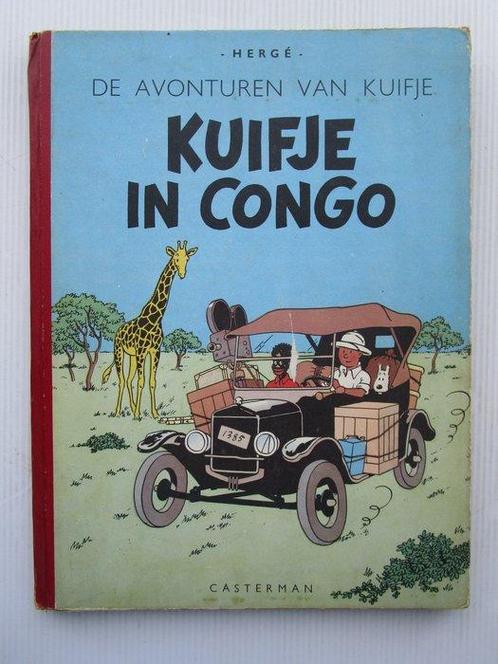 Kuifje 2 - Kuifje in Congo (A49) - variant - 1 Album - 1949, Boeken, Stripverhalen