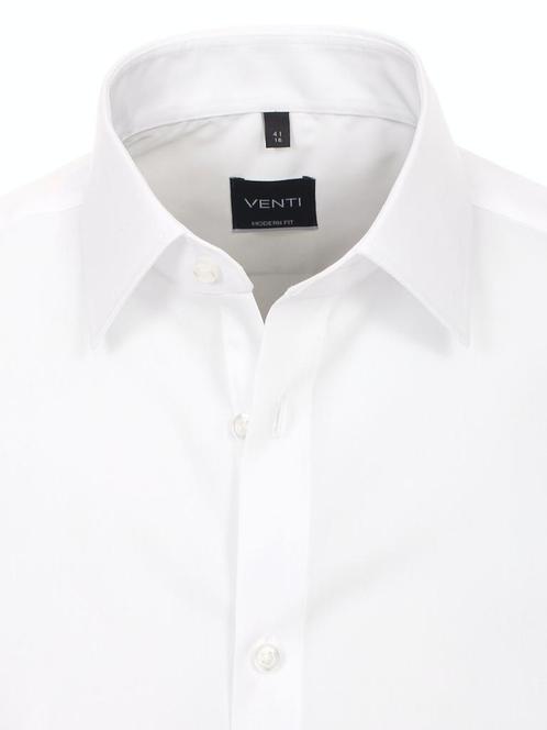 Venti Heren Overhemd Wit Strijkvrij Slim Fit Poplin 1480, Kleding | Heren, T-shirts, Verzenden