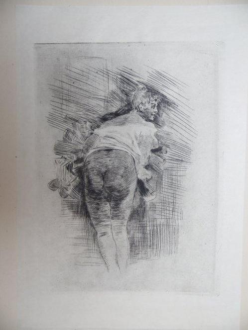 Félicien Rops (1833-1898) - Lappel aux masses, Antiek en Kunst, Antiek | Overige Antiek