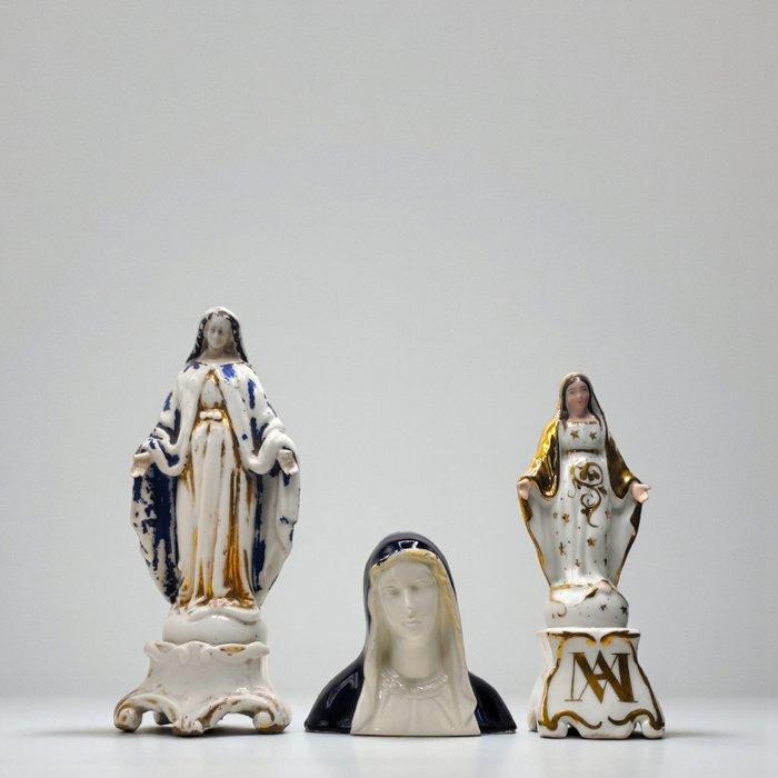 Porselein uit Parijs - Set van drie afbeeldingen van de, Antiek en Kunst, Antiek | Boeken en Manuscripten