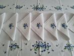 tovaglia ricamata 12 posti tablecloth handmade - Tafelkleed