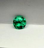 1 pcs Groen Smaragd - 1.23 ct - Bellerophon Gemlab, Nieuw