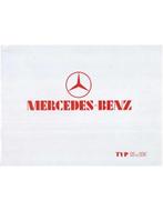 932 MERCEDES BENZ TYP SS | SSK BROCHURE DUITS, Ophalen of Verzenden