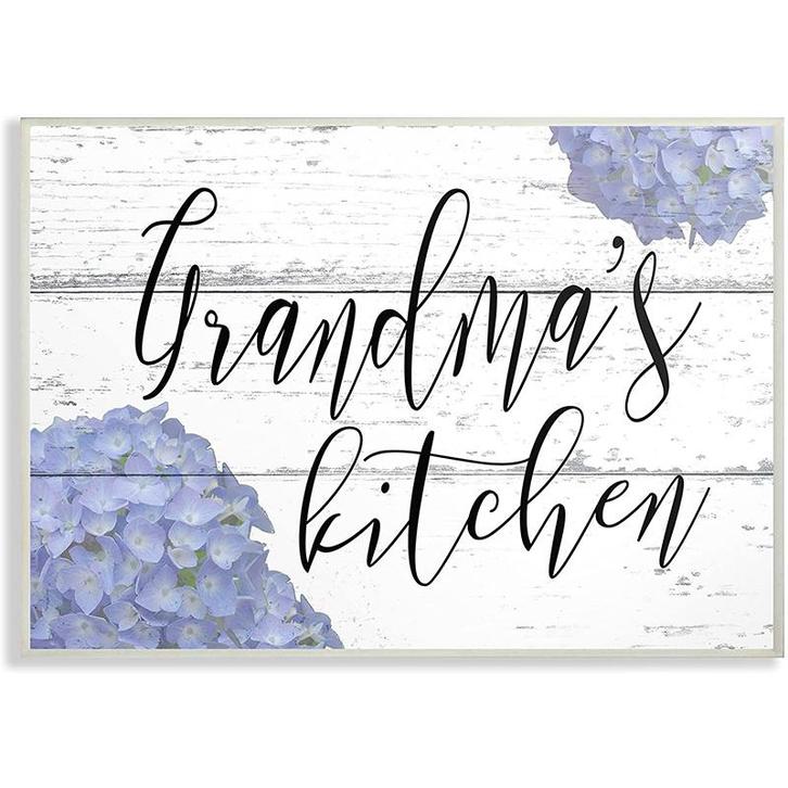Muurdecoratie - wanddecoratie - Grandmas kitchen - 31.25 x, Huis en Inrichting, Woonaccessoires | Wanddecoraties, Verzenden
