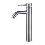 Wastafelkraan Hoog BWS Dyer Met Coldstart 304 RVS, Ophalen of Verzenden, Nieuw, Kraan