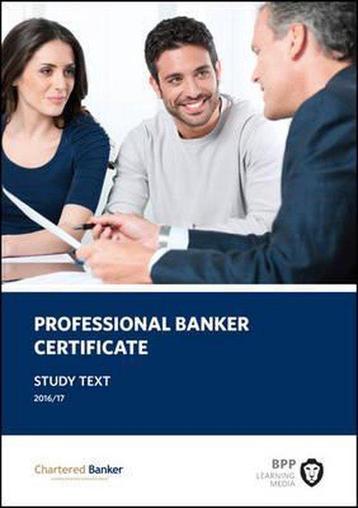 Professional Banker Certificate 9781509704187, Verzenden, BPP Learning Media