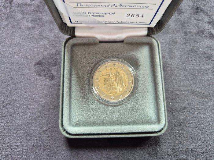 Chypre. 2 Euro 2024 20th Anniversary of Cyprus accession to, Postzegels en Munten, Munten | Europa | Euromunten