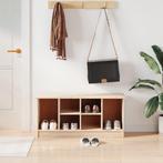 vidaXL schoenenbankje ALTA 100x35x45 cm massief grenenhout, Verzenden, Nieuw