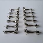 Porte couteau (12) - Chiens teckels - Plaqué(e) argent