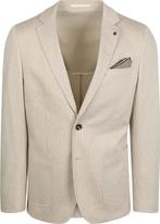 Suitable Colbert Face Print Sand maat Overige maten Heren, Kleding | Heren, Verzenden, Beige, Nieuw, Overige maten