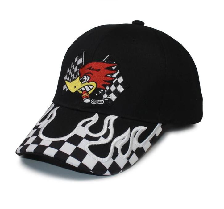 Baseball cap mr. Horsepower checkered flames, Auto-onderdelen, Overige Auto-onderdelen, Nieuw, Ophalen of Verzenden