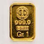 1 gram - Goud .999 - UBS  (Zonder Minimumprijs)