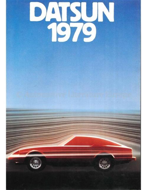 1979 DATSUN PROGRAMMA BROCHURE DUITS, Boeken, Auto's | Folders en Tijdschriften