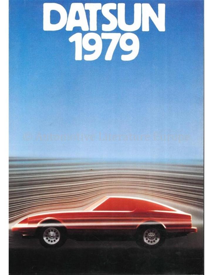 1979 DATSUN PROGRAMMA BROCHURE DUITS, Boeken, Auto's | Folders en Tijdschriften