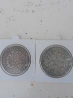 France. 5 Francs 1849/1874 (2 stuks) (Sans Prix de Réserve)