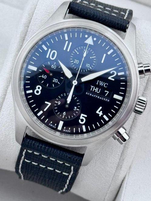 IWC - NO RESERVE PRICE - Pilot Watch Automatic Chronograph -, Handtassen en Accessoires, Horloges | Antiek