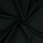 10 meter flanel stof - Zwart - 100% katoen, Verzenden