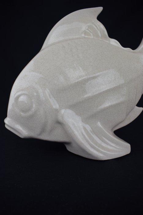 LEJAN - sculptuur, Vis - 31 cm - Keramiek - 1930, Antiek en Kunst, Antiek | Glaswerk en Kristal