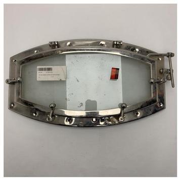 Bieden: Tempesta stainless steel Elliptical opening porthol, Ophalen of Verzenden