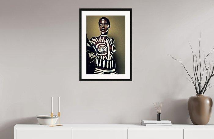 Ben Dauchez - Grace Jones Tribal, Antiek en Kunst, Kunst | Designobjecten
