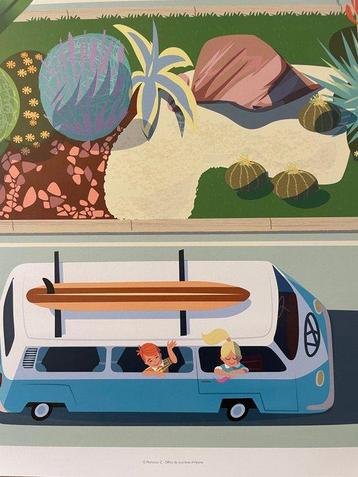 Monsieur Z - Affiche de Tourisme Hyères - La Voie Olbia