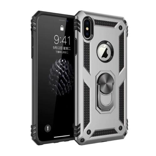 iPhone XS Max Hoesje  - Shockproof Case Cover Cas TPU Grijs, Telecommunicatie, Mobiele telefoons | Hoesjes en Screenprotectors | Apple iPhone