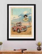 Kodo88 Giclée - Goku & Bulma at Lake Yamanaka  –