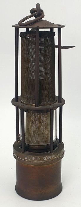 Wilhelm Seippel GmbH Dortmund - Petroleumlamp - ABB CEAG, Antiek en Kunst, Antiek | Wandborden en Tegels