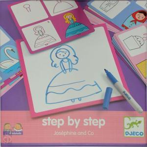 Djeco - Tekenset - Step by Step Joséphine and Co, Livres, Langue | Langues Autre, Envoi