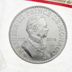 Monaco. 50 Francs 1974 Rainier III. Essai en argent sous, Postzegels en Munten