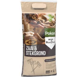 Zaai- & stekgrond | Pokon | 10 liter (Bio-label), Jardin & Terrasse, Terre & Fumier, Envoi