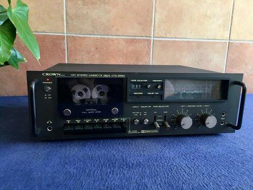 Crown - CTD-2250 Lecteur de cassettes audio, Audio, Tv en Foto, Radio's