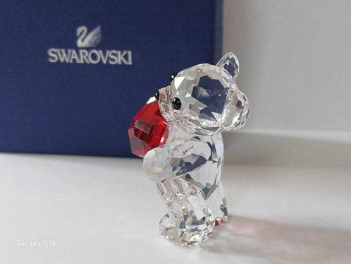 Swarovski - Figurine - Seltener Kris Bär ein Herz für dich, Antiek en Kunst, Curiosa en Brocante