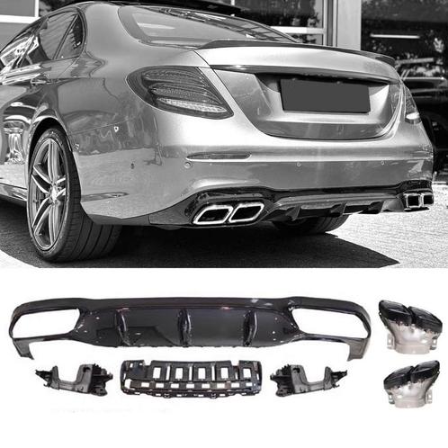 Geschikt voor Mercedes W213 E-Klasse pre-facelift diffuser +, Auto diversen, Auto-accessoires, Verzenden