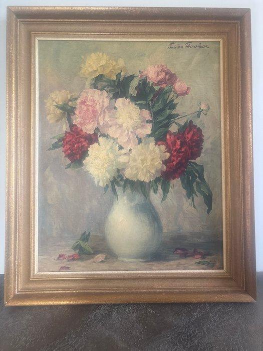 Bruno Flashar (1887-1961) - Stilleven van kleurrijke, Antiek en Kunst, Kunst | Schilderijen | Klassiek