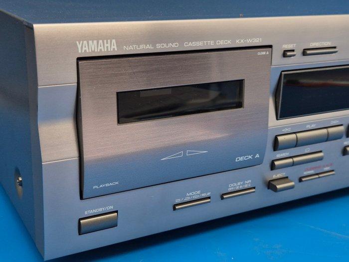 Yamaha - KX-W321 – Natural Sound Stereo Double Cassette Deck, Audio, Tv en Foto, Radio's