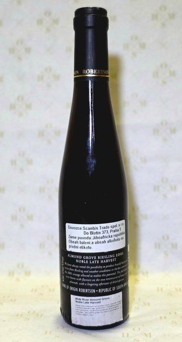 2001 Wide River Reserve - Almond Grove Riesling - Robertson, Verzamelen, Wijnen