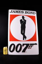 007 - Emaille bord - XXL James Bond; emaille bord;, Antiek en Kunst