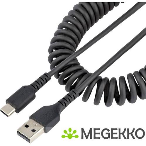 StarTech.com 50cm USB A naar C Laadkabel, Zwart, Robuuste, Computers en Software, Overige Computers en Software, Nieuw, Verzenden