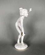 Hutschenreuther - Karl Tutter - Statuette, Kugelspielerin -, Antiek en Kunst, Antiek | Glaswerk en Kristal