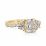 Ring - 18 karaat Geel goud - 2.51ct. tw. Diamant