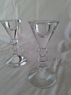 Baccarat - vega baccarat - Kandelaar (2) - Kristal, Antiek en Kunst