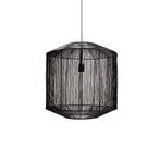 Hanglamp SENNA mat zwart Ø50x54cm, Maison & Meubles, Accessoires pour la Maison | Autre