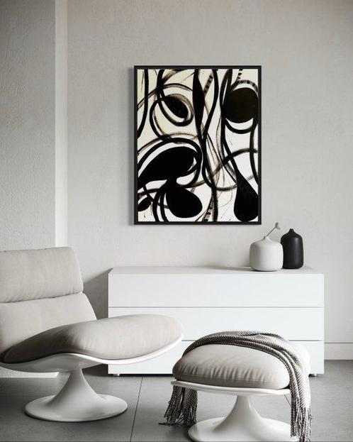 Manuela Ganter-Decker - Passion in black NO.5, Antiek en Kunst, Kunst | Schilderijen | Modern