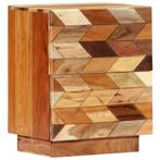 vidaXL Nachtkastje 40x30x50 cm massief gerecycled hout, Verzenden, Nieuw