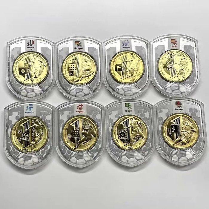 France - 2022 Qatar World Cup King of Glory Commemorative, Verzamelen, Overige Verzamelen