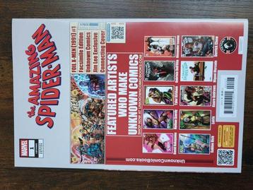 Amazing Spider-Man #1 - Signed by Nathan Szerdy + COA - 1 beschikbaar voor biedingen