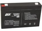 Veiling - DSK 103201 - oplaadbare AGM-loodbatterij 6 V met 7, Gebruikt
